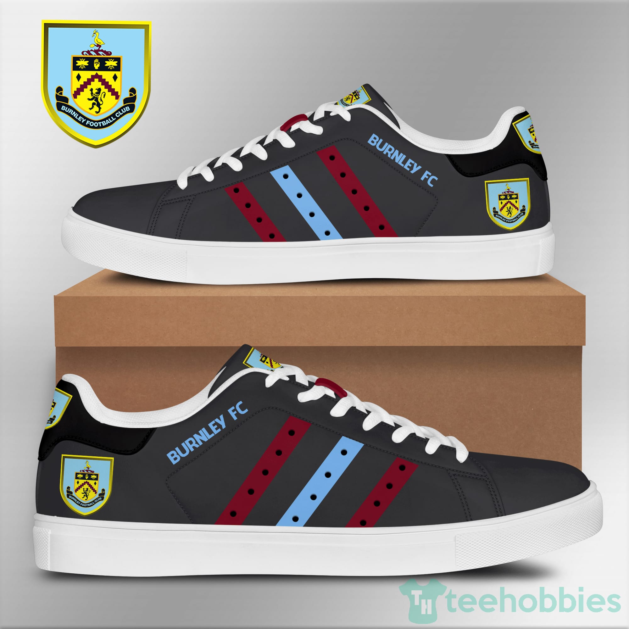 Burnley F.C Brown Low Top Skate Shoes Product photo 1
