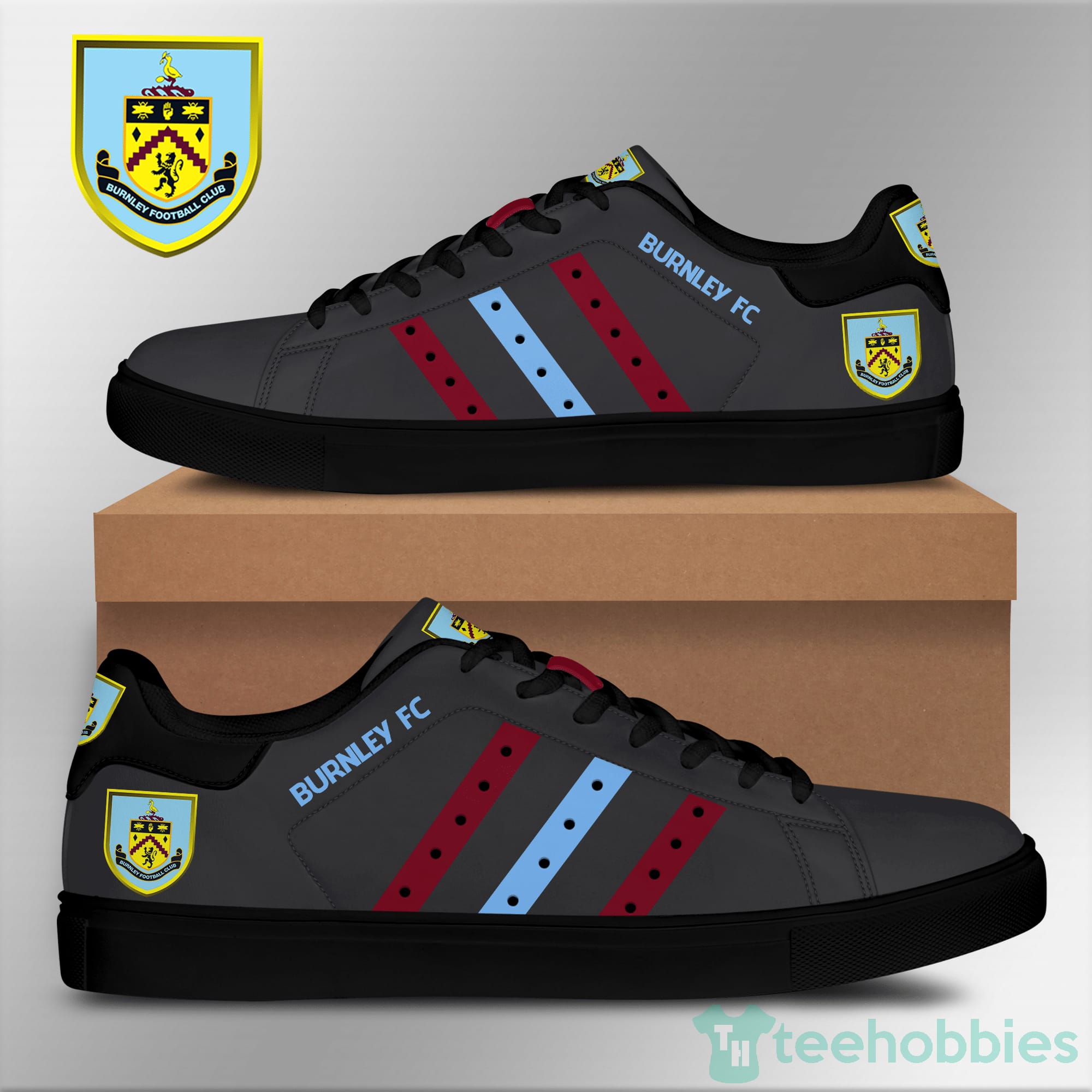 Burnley F.C Brown Low Top Skate Shoes Product photo 2