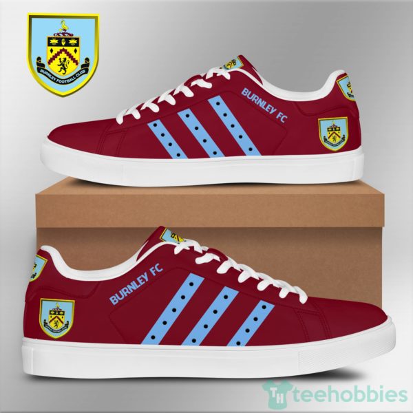 burnley f.c red low top skate shoes 1 Wrwau 600x600px Burnley F.C Red Low Top Skate Shoes