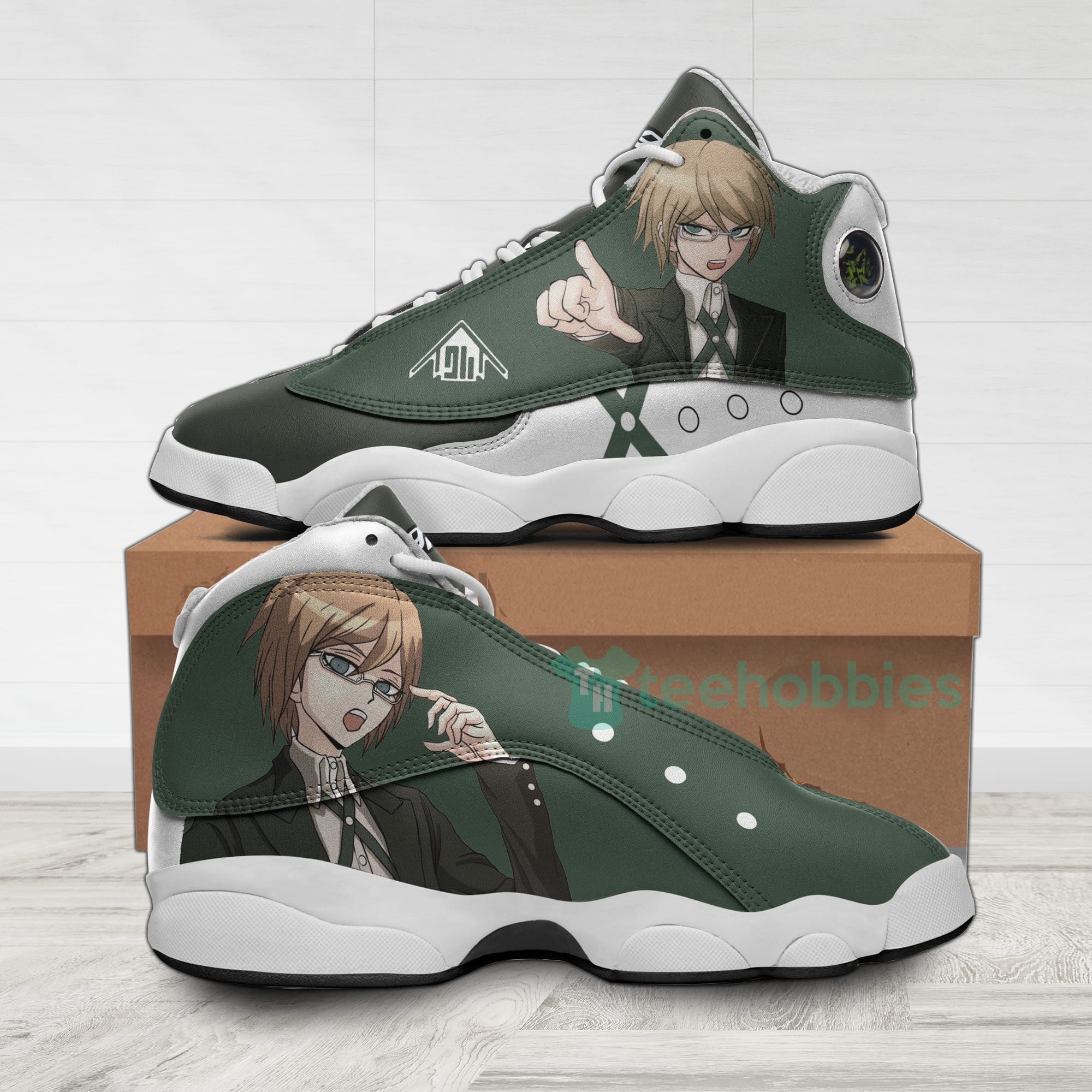 Byakuya Togami Custom Danganronpa Anime Air Jordan 13 Shoes