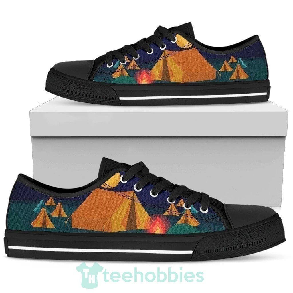 Camping Lover Sneakers Low Top Shoes Gift