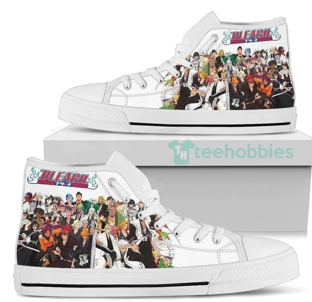 Characters Bleach Sneakers High Top Shoes Anime Fan