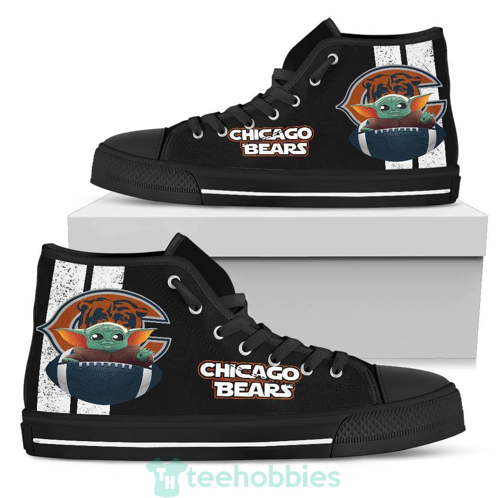 Chicago Bears  Baby Yoda High Top Shoes Product photo 1