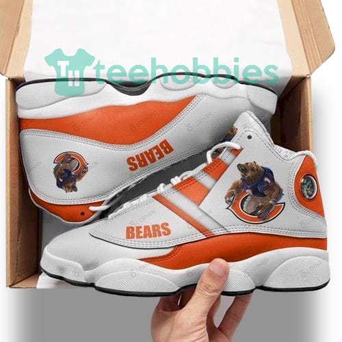 Chicago Bears Football Custom Sneaker Shoes Air Jordan 13