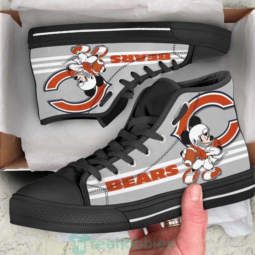 Chicago Bears Sneakers High Top Shoes Fan Gift