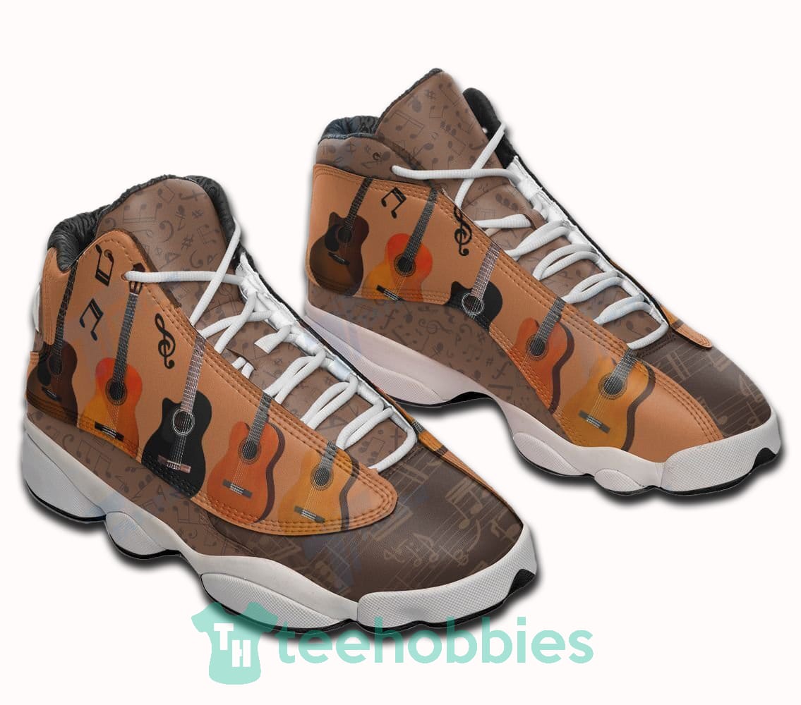 Classic Guitar Pattern Air Jordan 13 Sneaker Shoes Product photo 1
