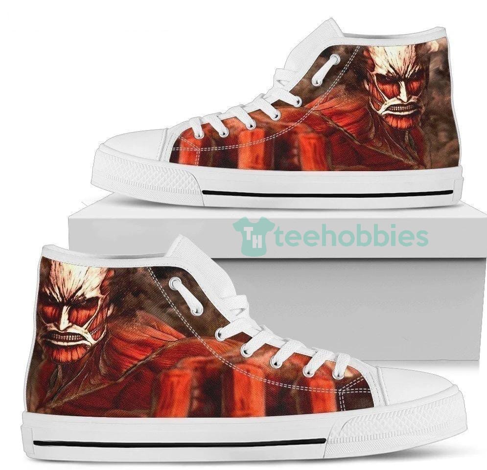 Colossal Titan Attack On Titan  High Top Shoes Product photo 1