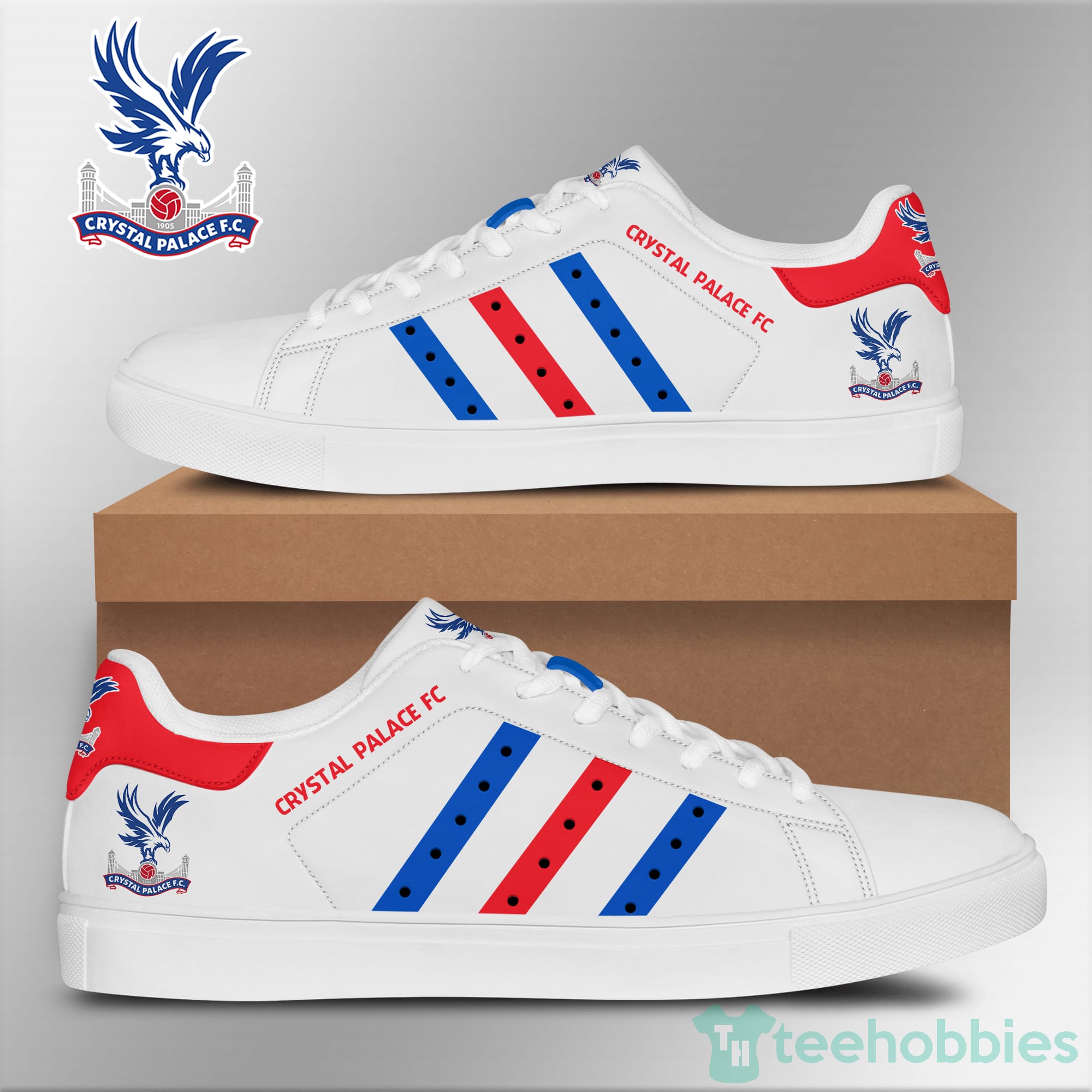 Crystal Palace Fc For Fans Low Top Skate Shoes Product photo 1