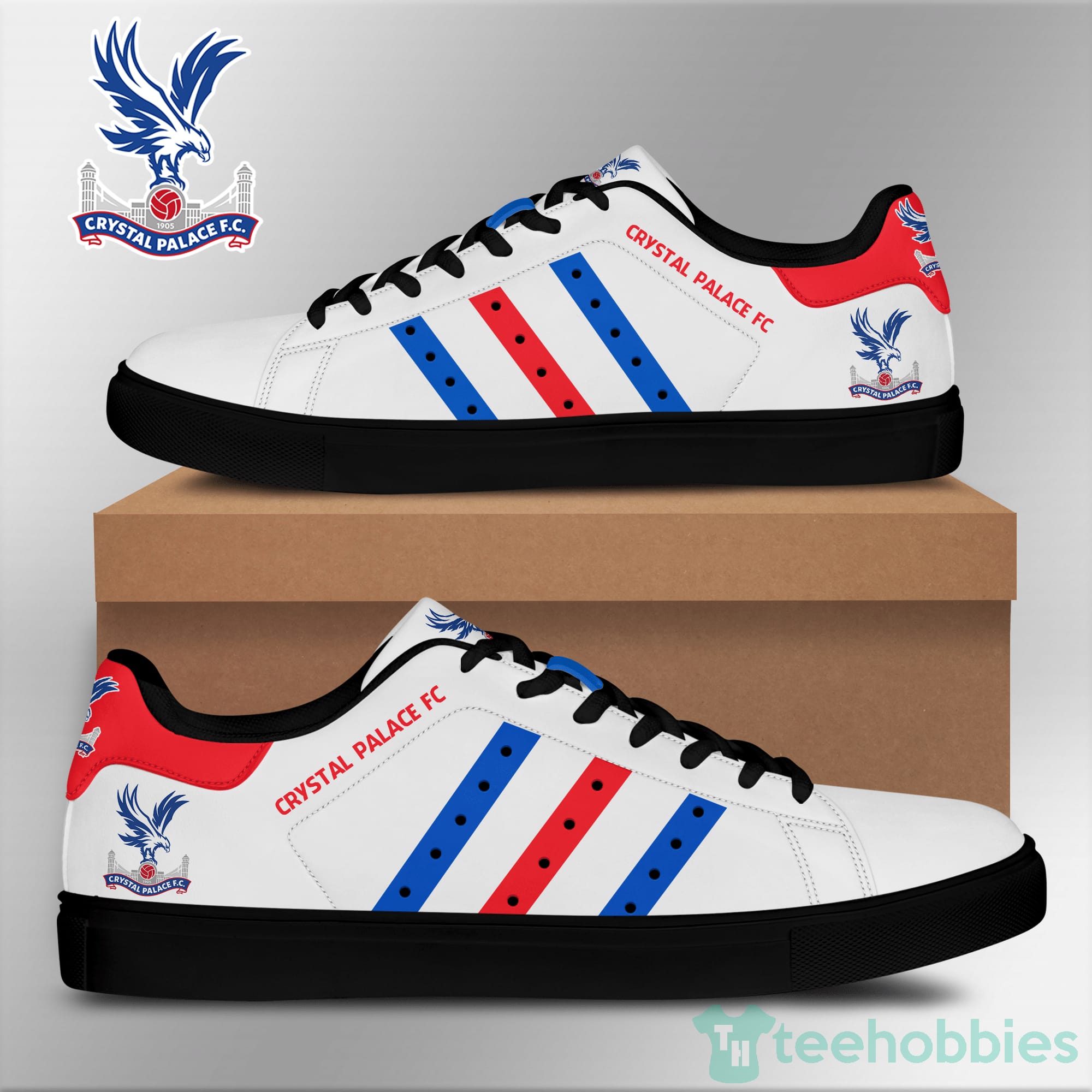 Crystal Palace Fc For Fans Low Top Skate Shoes Product photo 2