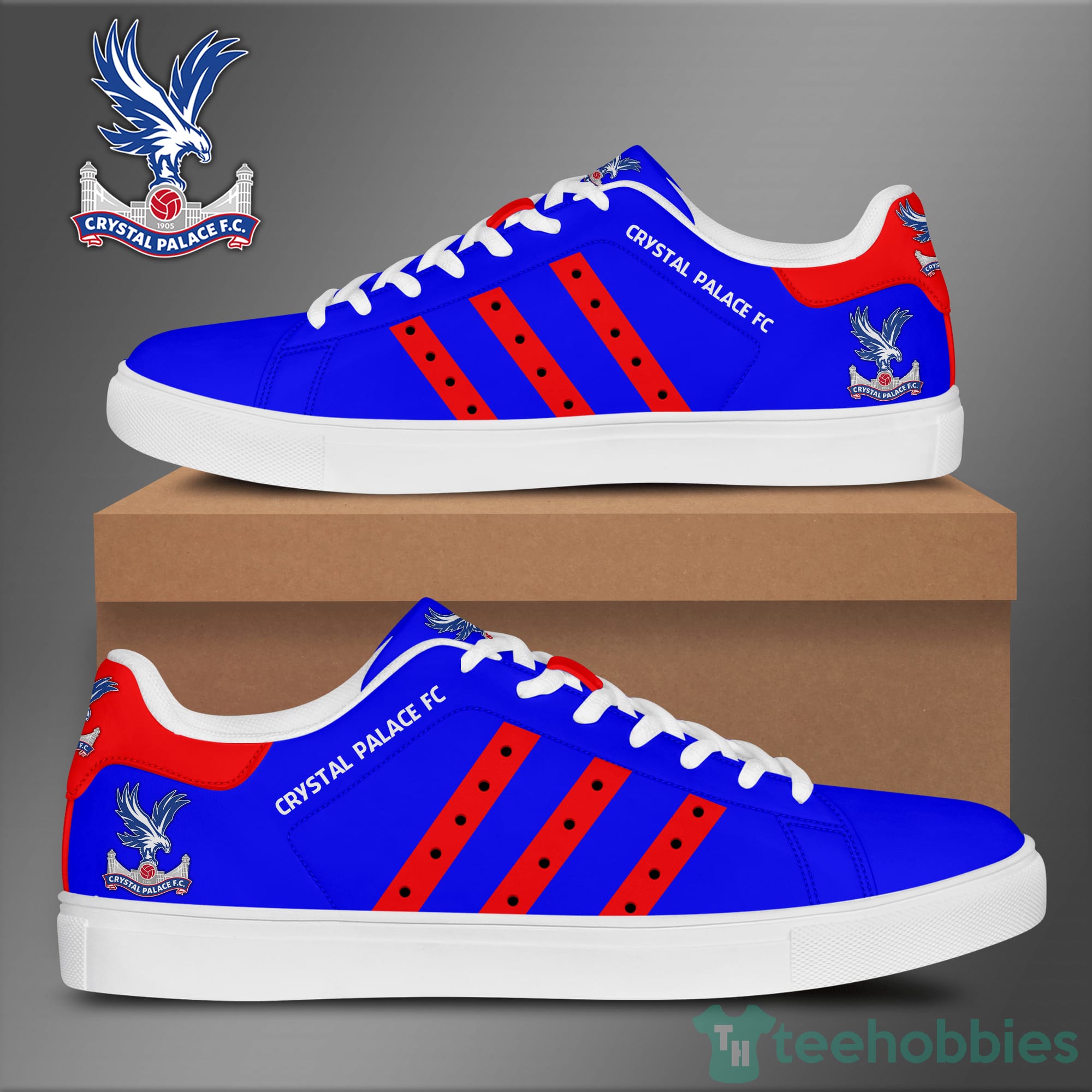 Crystal Palace Fc Royal Low Top Skate Shoes