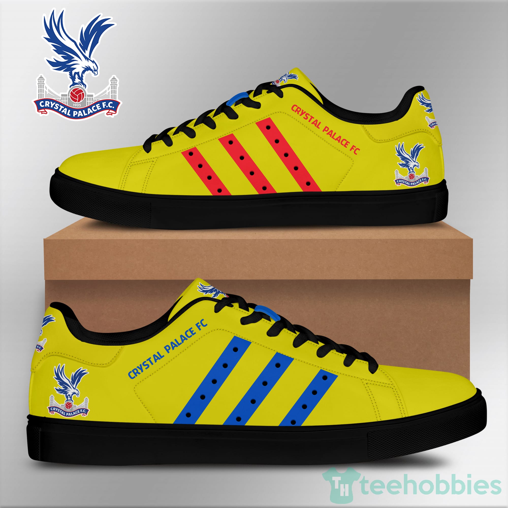 Crystal Palace Fc Yellow  Low Top Skate Shoes Product photo 2