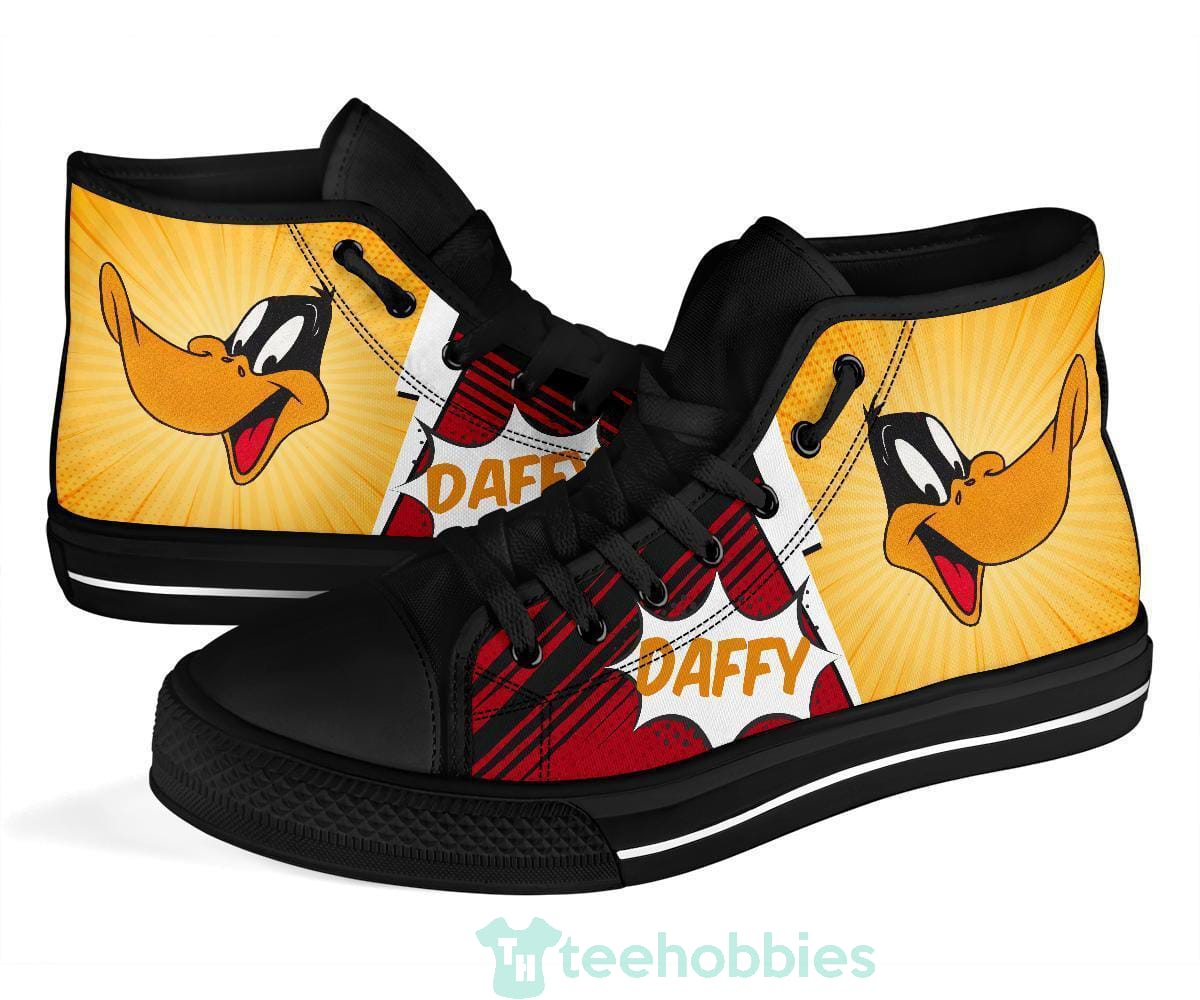 Daffy Duck  Fan High Top Shoes Fan Gift Product photo 2