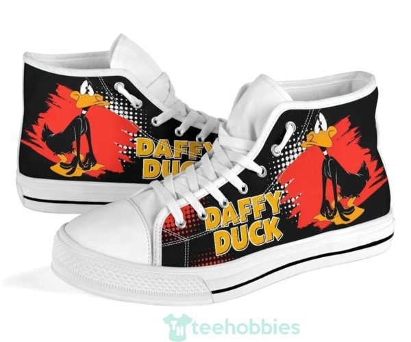 daffy duck high top shoes looney tunes fan 1 S5Phz 600x500px Daffy Duck High Top Shoes Looney Tunes Fan