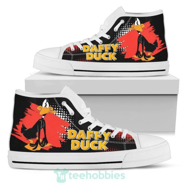 daffy duck high top shoes looney tunes fan 3 Yy2Wr 600x600px Daffy Duck High Top Shoes Looney Tunes Fan