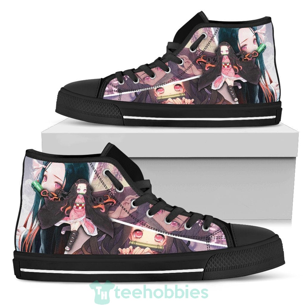 Demon Slayer  Nezuko High Top Shoes Anime Fan Product photo 1