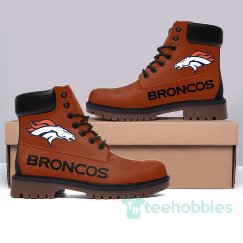 Denver Broncos Football Timberland Boots Men Women Product photo 1