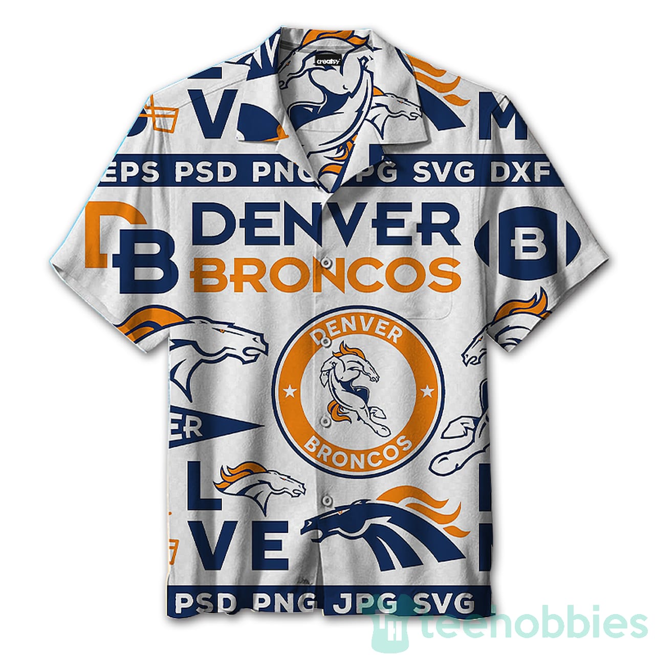 Denver Broncos Rugby Lover Hawaiian Shirt