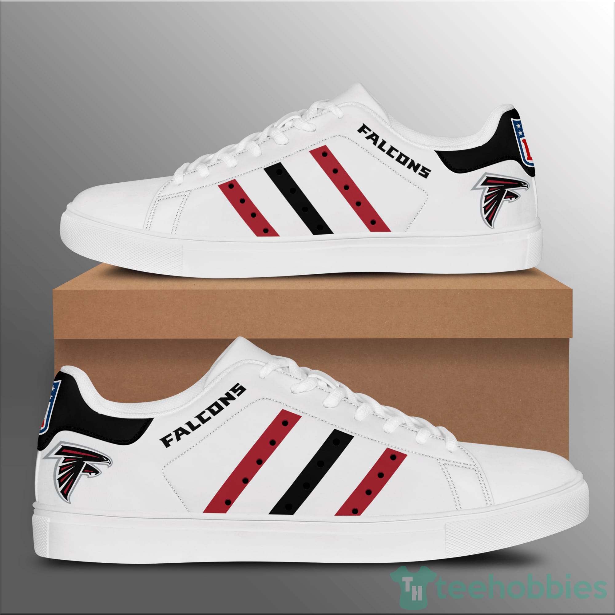 Falcons For Fans Low Top Skate Shoes Product photo 1