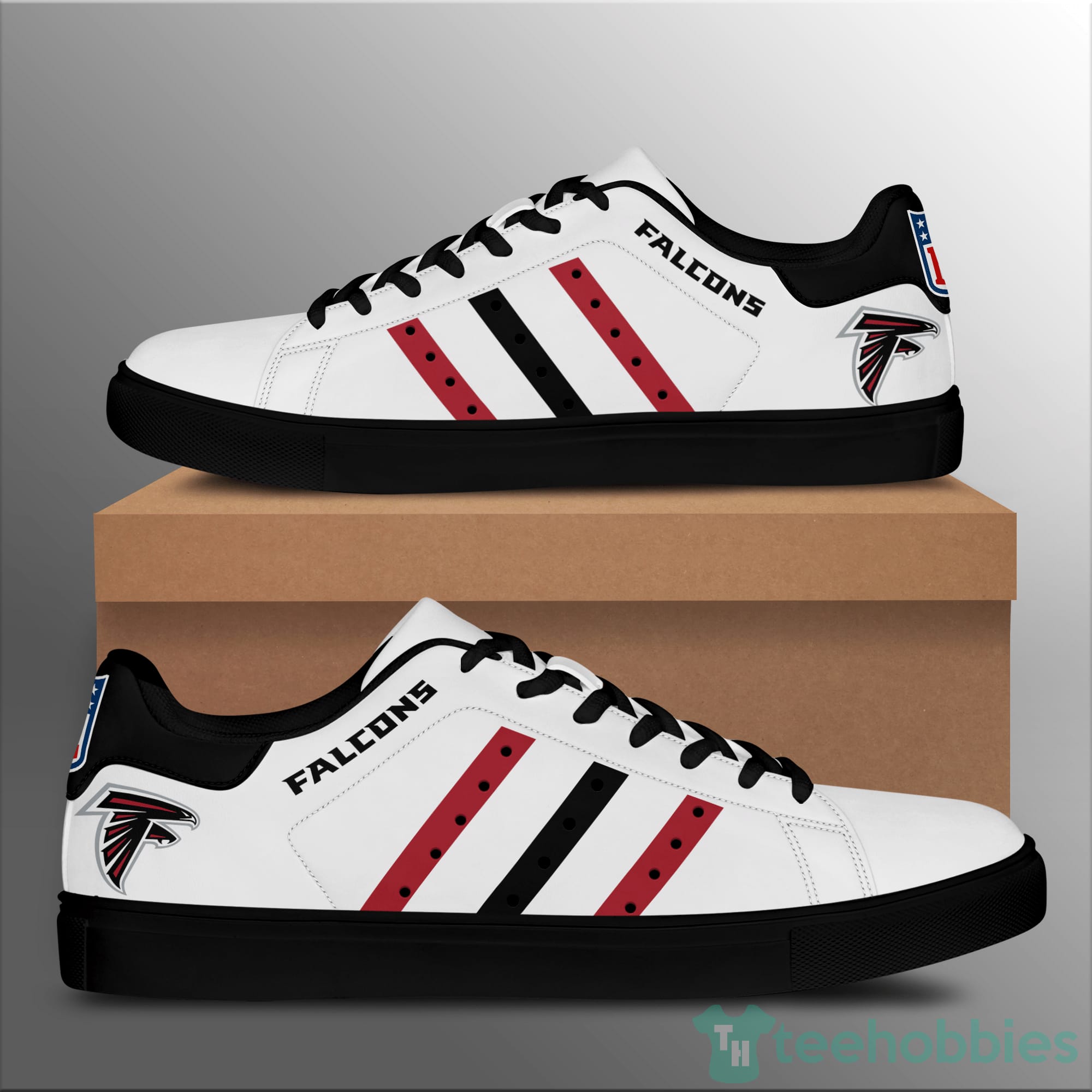 Falcons For Fans Low Top Skate Shoes Product photo 2
