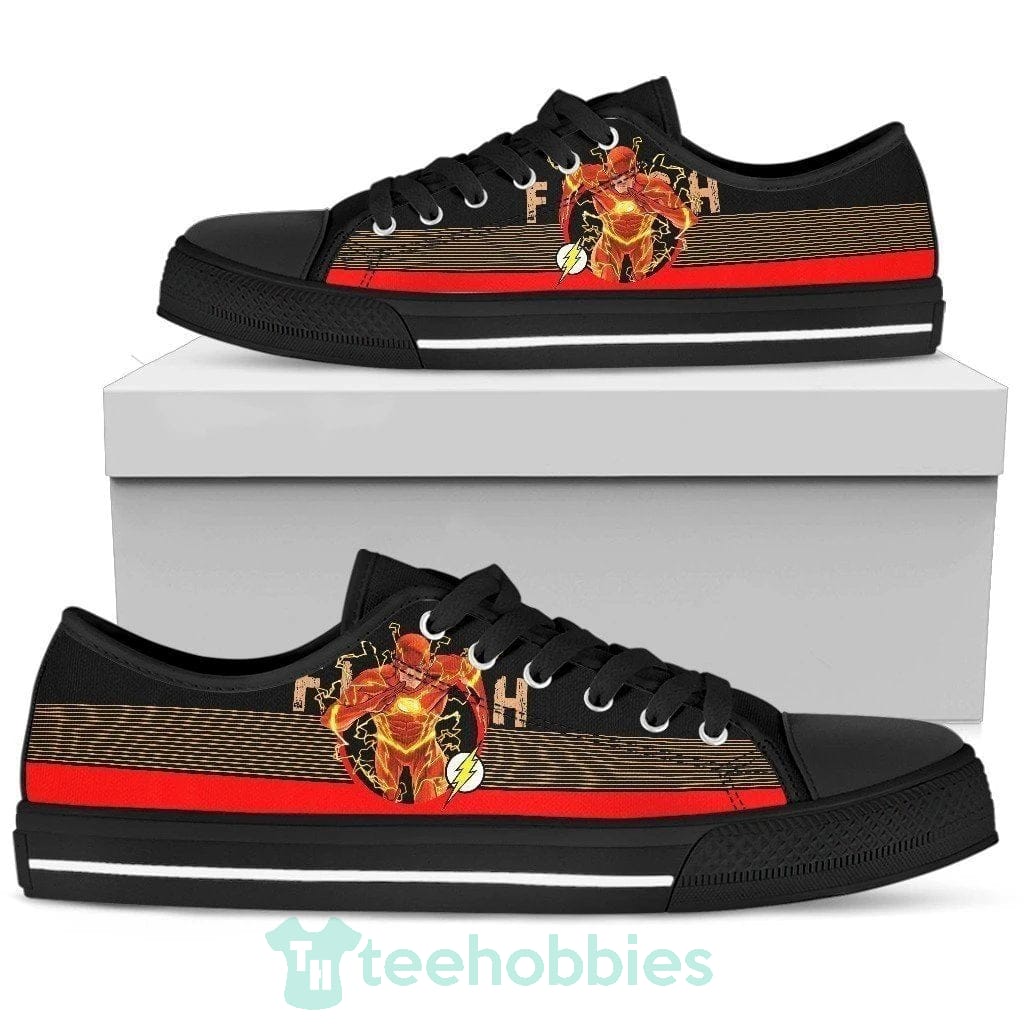 Flash Low Top Shoes For Super Heroes Fan Gift