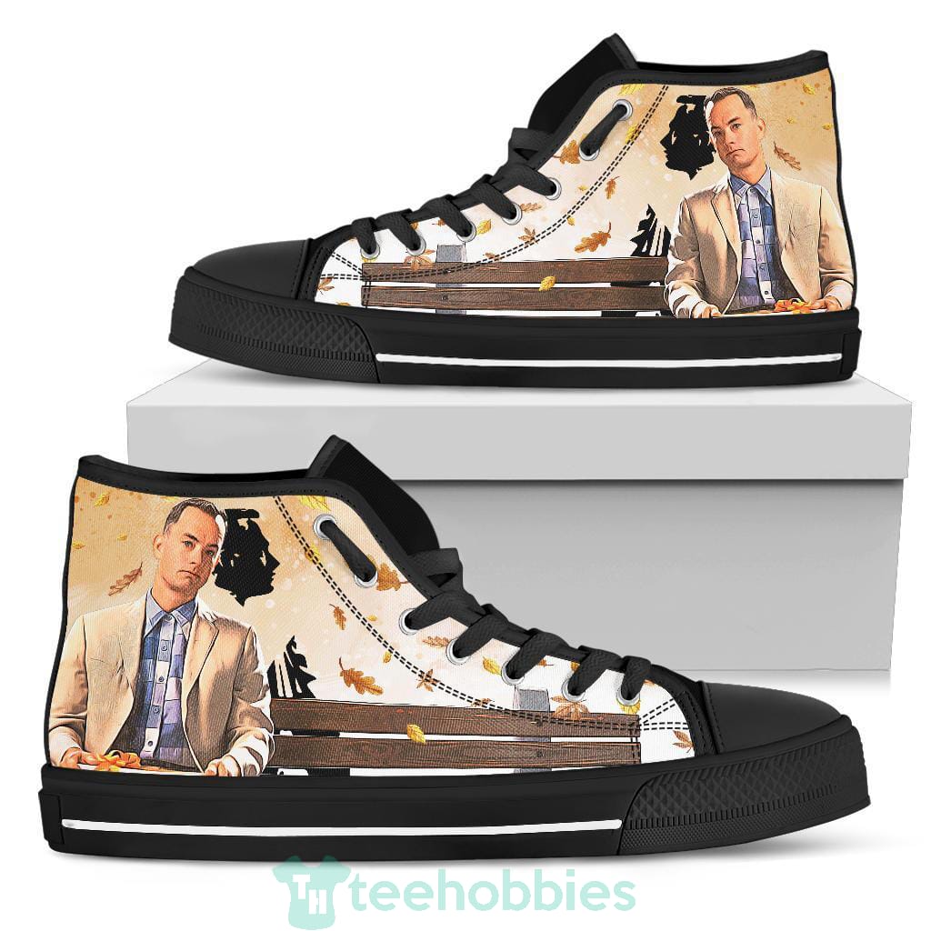 Forrest Gump Simple Man's High Top Shoes Funny Gift Product photo 1