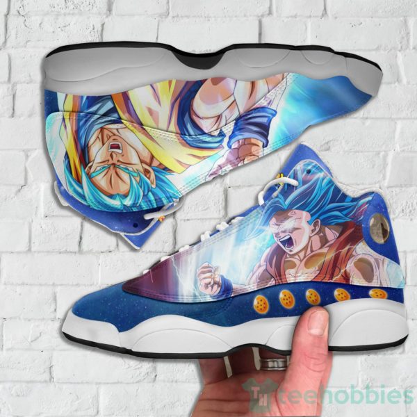goku custom super saiyan blue dragon ball anime air jordan 13 shoes 3 cJfb0 600x600px Goku Custom Super Saiyan Blue Dragon Ball Anime Air Jordan 13 Shoes