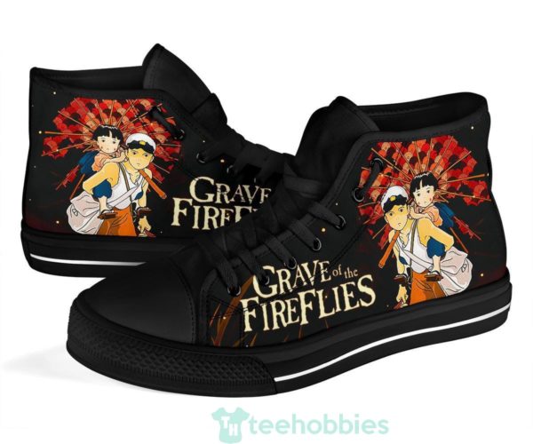 grave of the fireflies ghibli high top shoes fan gift 4 Fm8G4 600x500px Grave of the Fireflies Ghibli High Top Shoes Fan Gift