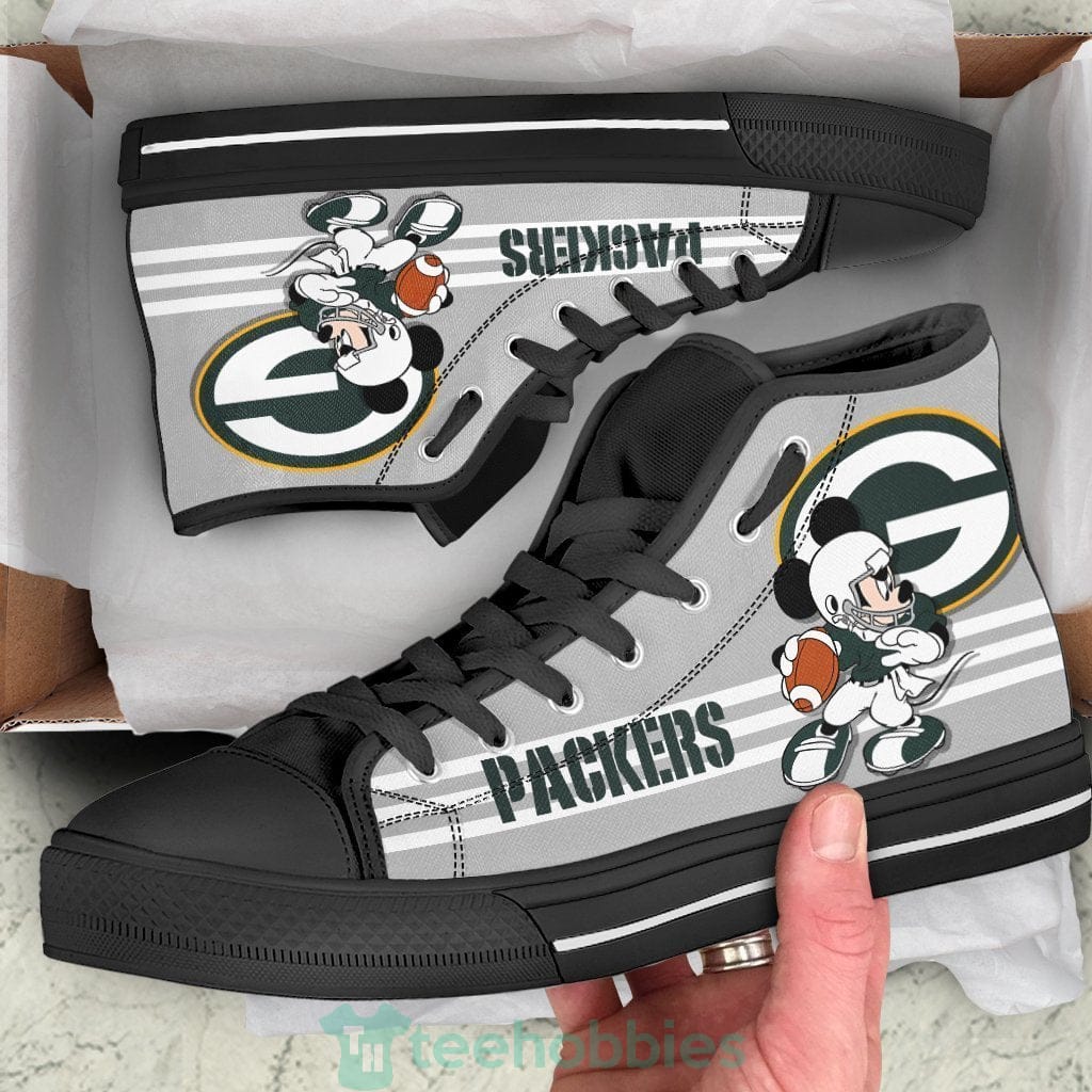 Green Bay Packers  High Top Shoes Fan Gift Product photo 1