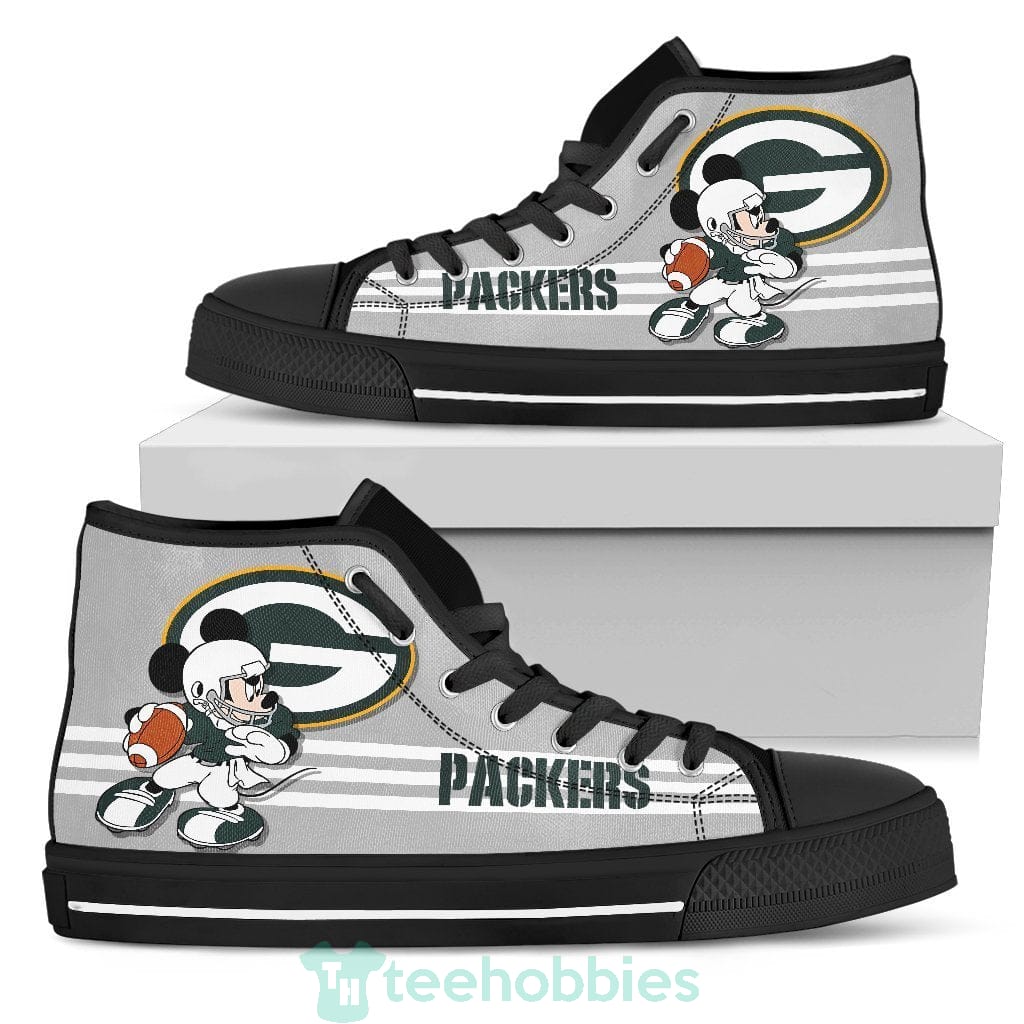 Green Bay Packers  High Top Shoes Fan Gift Product photo 2