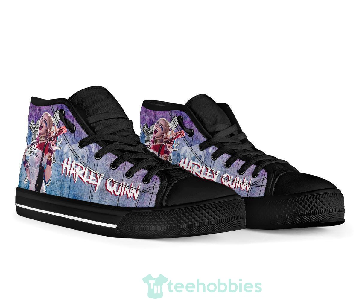 Harley Quinn  High Top Shoes Amazing Fan Gift Idea Product photo 2