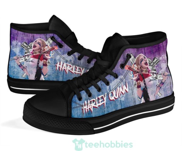 harley quinn high top shoes amazing fan gift idea 4 srFcM 600x500px Harley Quinn High Top Shoes Amazing Fan Gift Idea