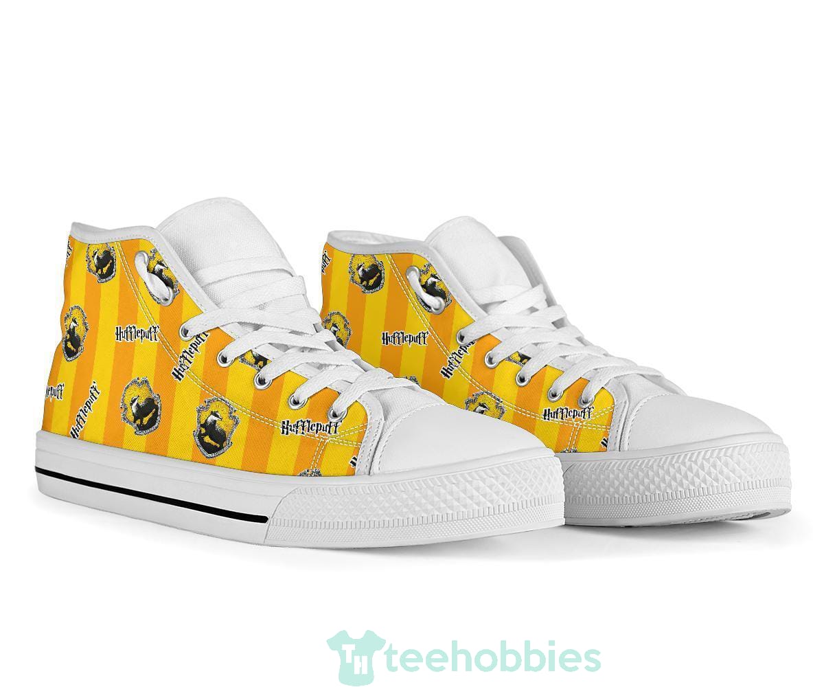 Harry Potter Hufflepuff Shoes High Top Custom Symbol Movies Product photo 2