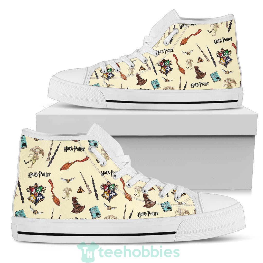 Harry Potter Shoes Custom Pattern Hogwarts High Top Product photo 1