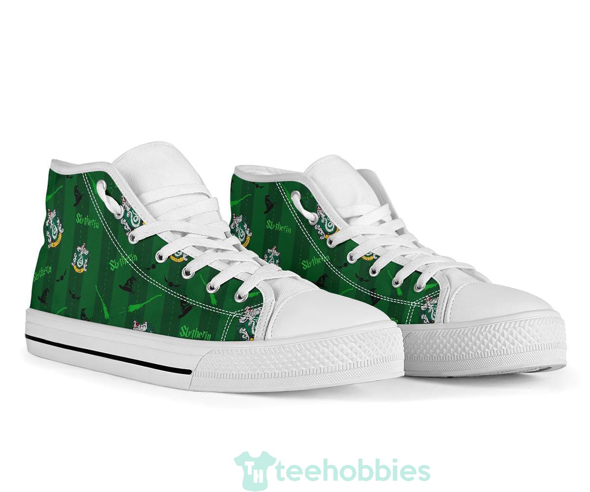 Harry Potter Slytherin Shoes High Top Custom Symbol Product photo 2