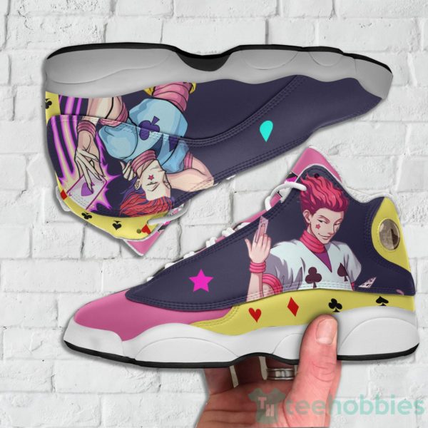 hisoka morow custom hunter anime air jordan 13 shoes 3 NmLGd 600x600px Hisoka Morow Custom Hunter Anime Air Jordan 13 Shoes