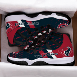 Houston Texans For Fans Air Jordan 11 Shoes - Women's Air Jordan 11 - Navy