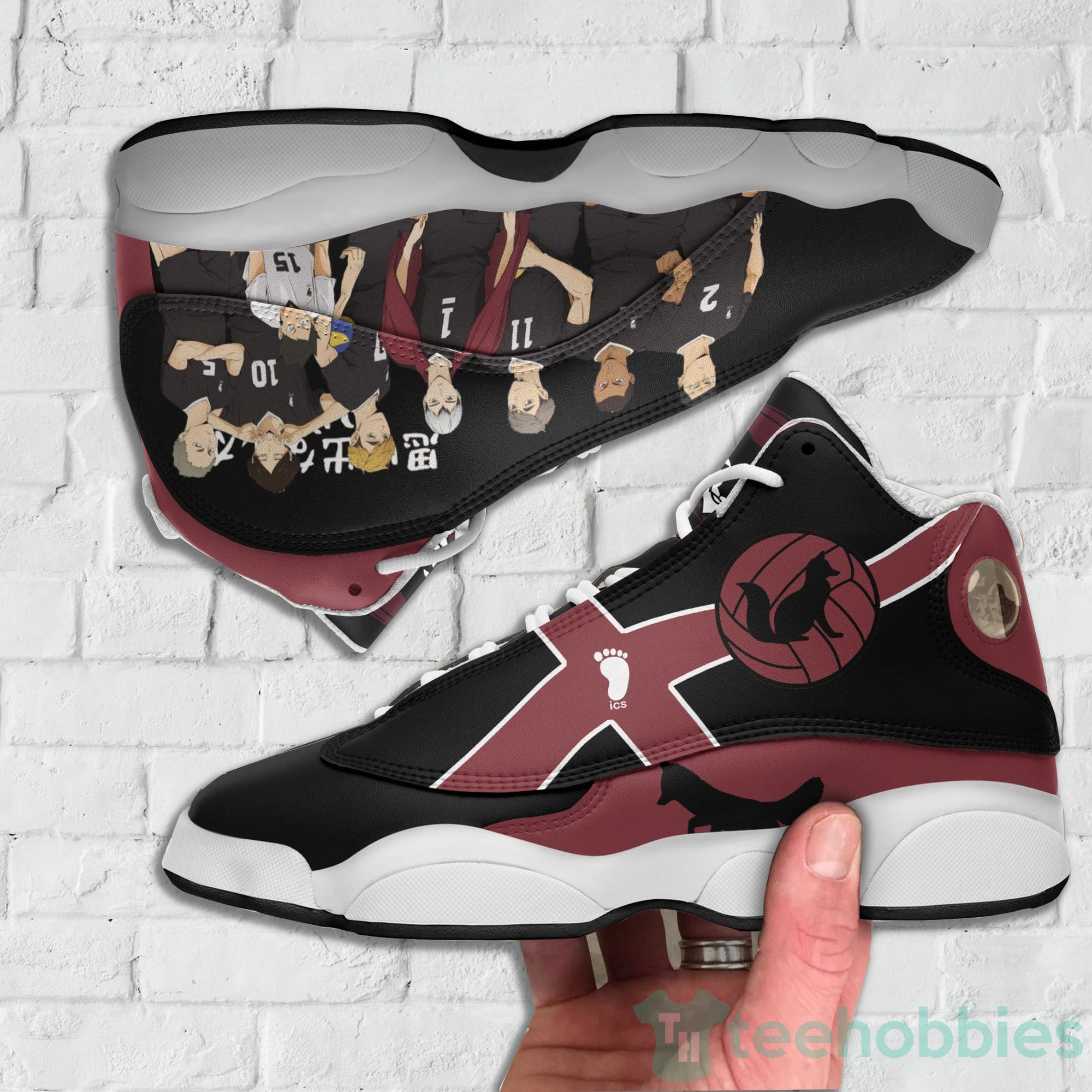 Inarizaki High Custom Haikyuu Anime Air Jordan 13 Shoes Product photo 2