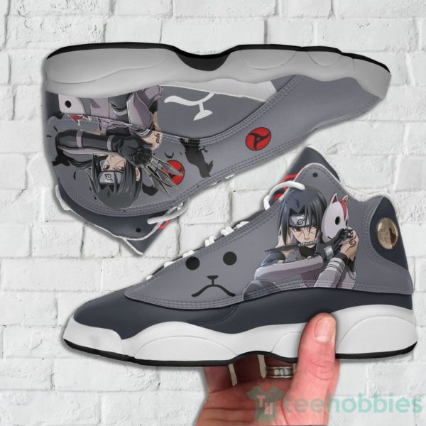 itachi anbu custom naruto anime air jordan 13 shoes 3 cUsMB 600x600px Itachi Anbu Custom Naruto Anime Air Jordan 13 Shoes