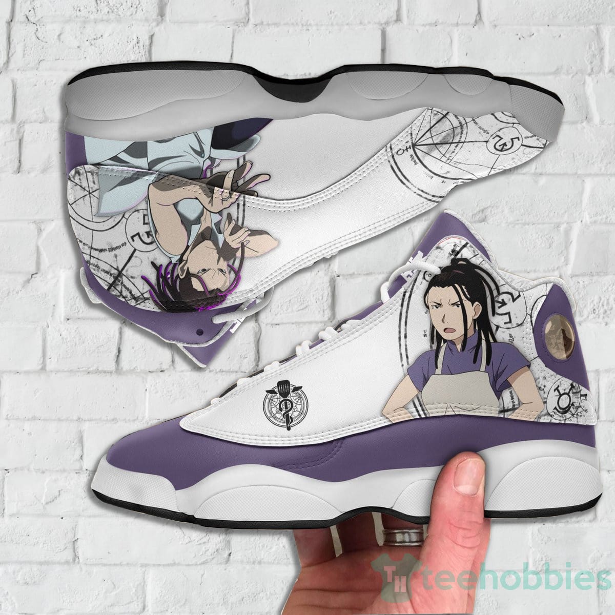 Izumi Curtis Custom Anime Fullmetal Alchemist Air Jordan 13 Shoes Product photo 2
