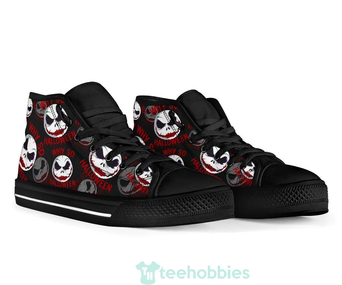 Jack Joker Face  High Top Shoes Funny Product photo 2