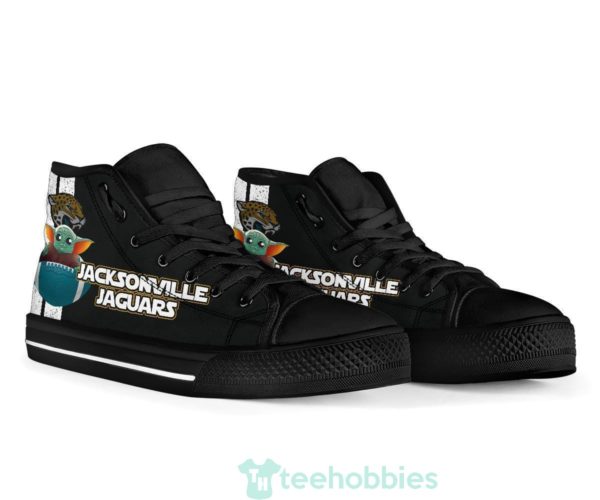 jacksonville jaguars baby yoda high top shoes 3 e7oI4 600x500px Jacksonville Jaguars Baby Yoda High Top Shoes