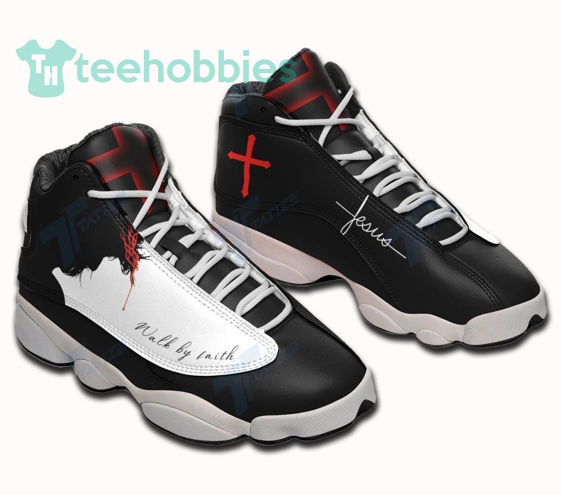 Jesus Walk By Faith Air Jordan 13 Sneakers Shoes