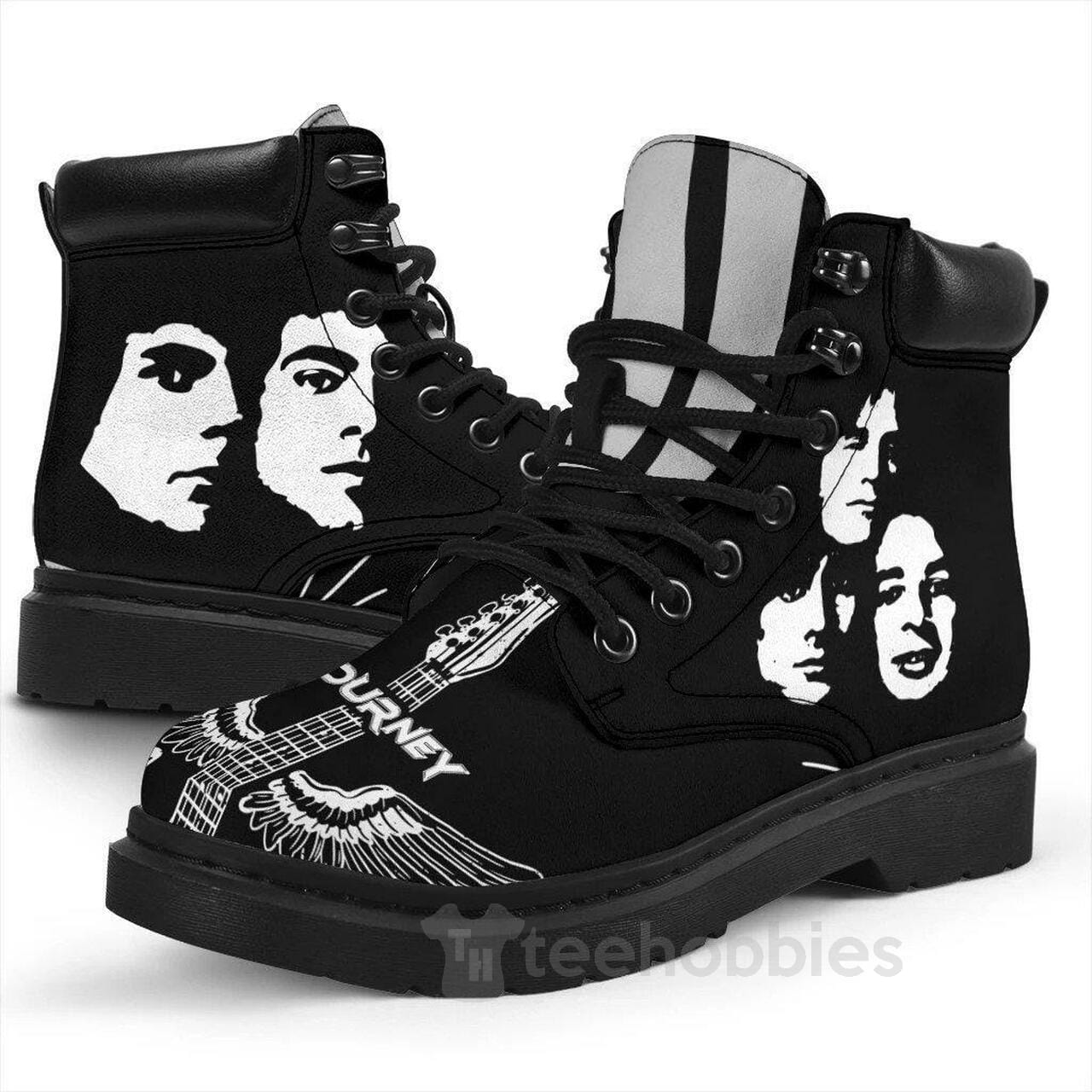 Journey Rock Band Winter Leather Boots Product photo 1