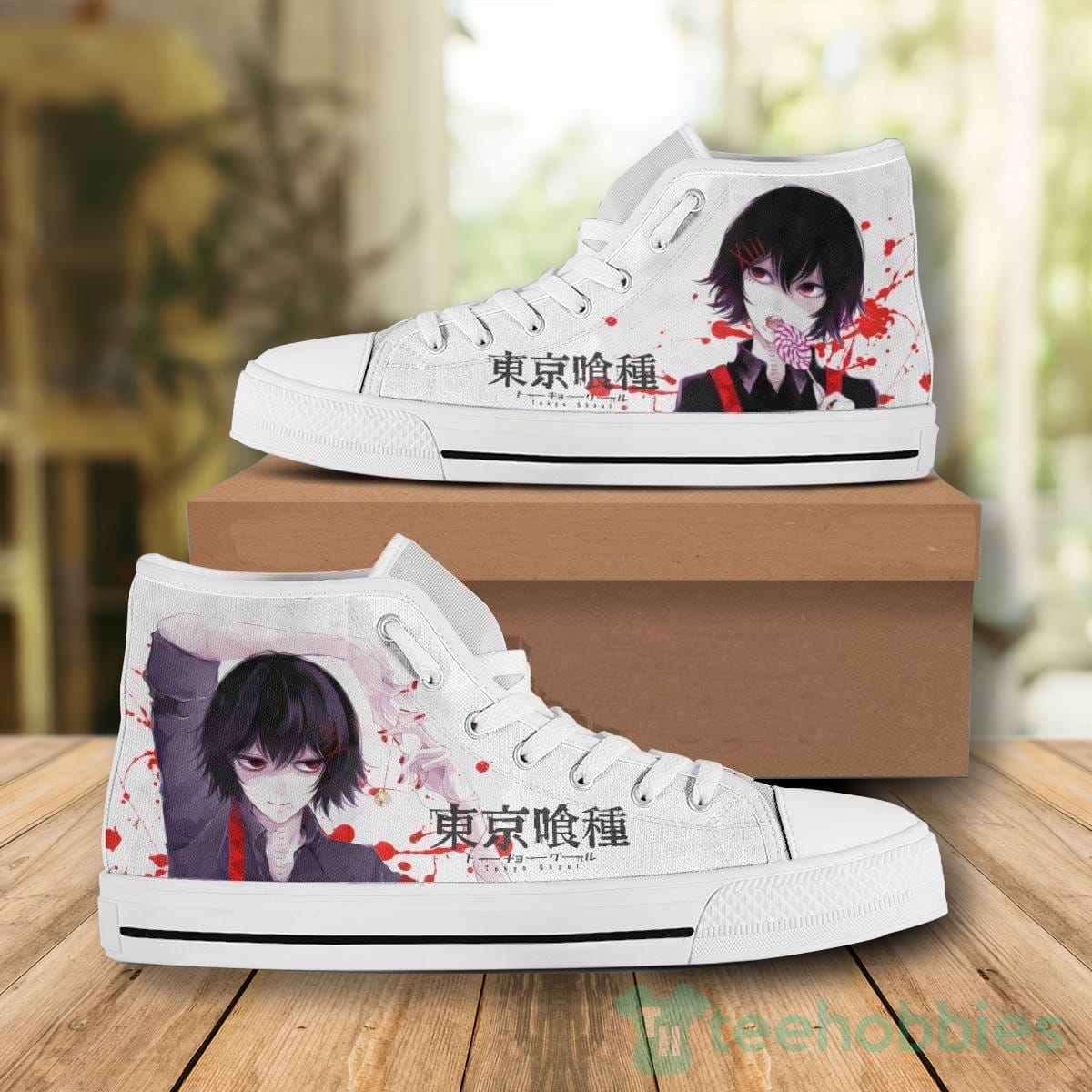 Juuzou Tokyo Ghoul All Star High Top Canvas Shoes