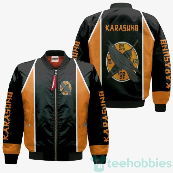karasuno high custom haikyuu cosplay bomber jacket 3 rjqbH 600x600px Karasuno High Custom Haikyuu Cosplay Bomber Jacket