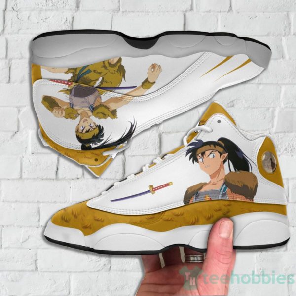 koga custom anime inuyasha air jordan 13 shoes 4 7CzBn 600x600px Koga Custom Anime Inuyasha Air Jordan 13 Shoes