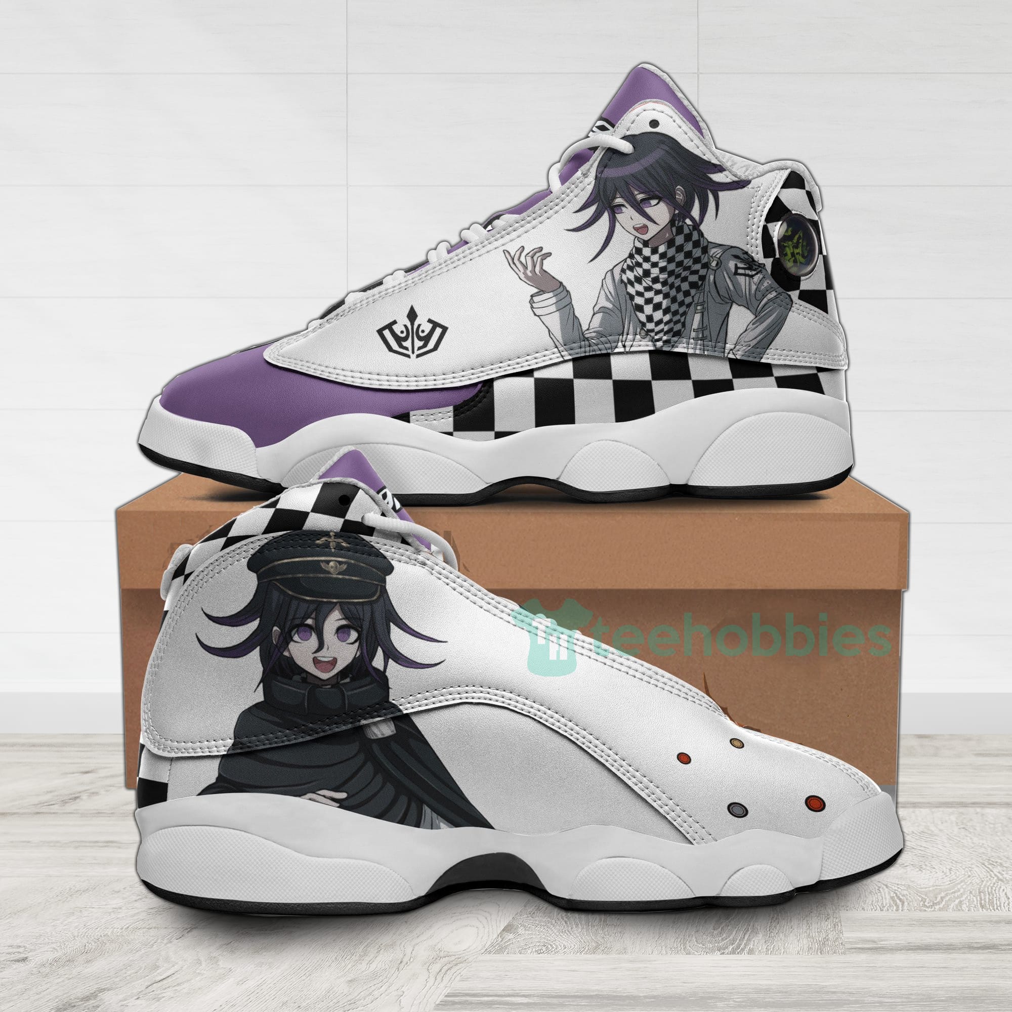 Kokichi Oma Custom Danganronpa Anime Air Jordan 13 Shoes