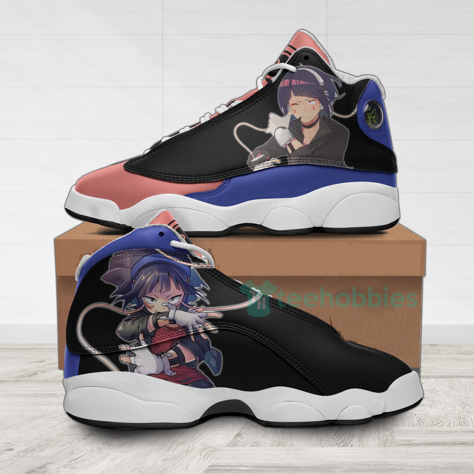 Kyoka Jiro Custom My Hero Academia Anime Air Jordan 13 Shoes Product photo 1