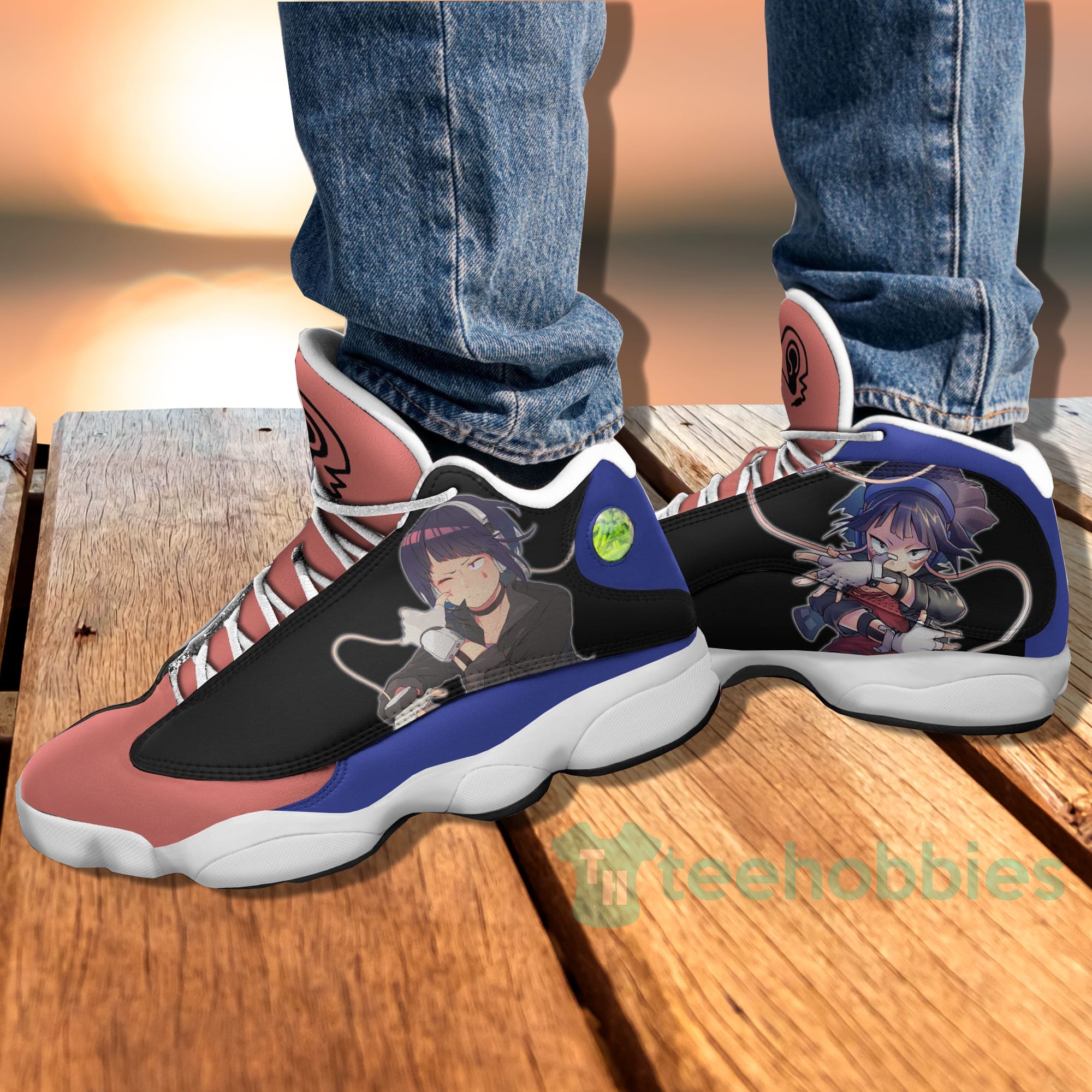 Kyoka Jiro Custom My Hero Academia Anime Air Jordan 13 Shoes Product photo 2