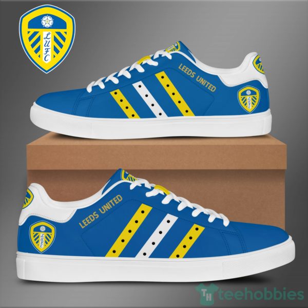 leeds united blue low top skate shoes 1 SUkSi 600x600px Leeds United Blue Low Top Skate Shoes